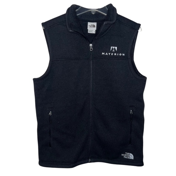 The North Face Men’s Black Fleece Full Zip Vest Size Medium - Picture 1 of 9